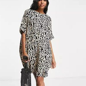 ASOS Moki Oversized Shirt Dress